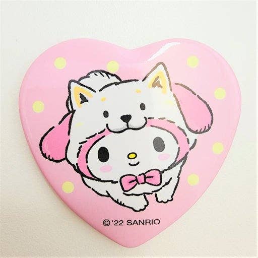 Sanrio Characters Heart Secret Deco Badge Blind Box - OVERRATED