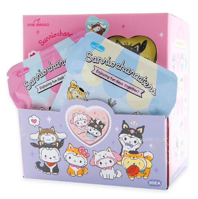 Sanrio Characters Heart Secret Deco Badge Blind Box - OVERRATED