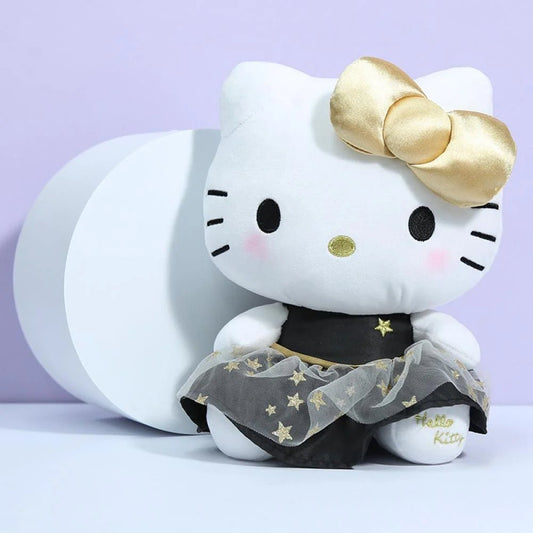 Sanrio Characters Hello Kitty Black Tie Series Plushie - OVERRATED