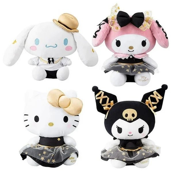 Sanrio Characters My Melody Black Tie Series Plushie - OVERRATED