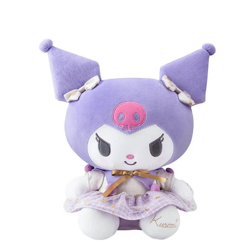 Sanrio Characters Pastel Kuromi Kawaii Dress Series Plushie - OVERRATED