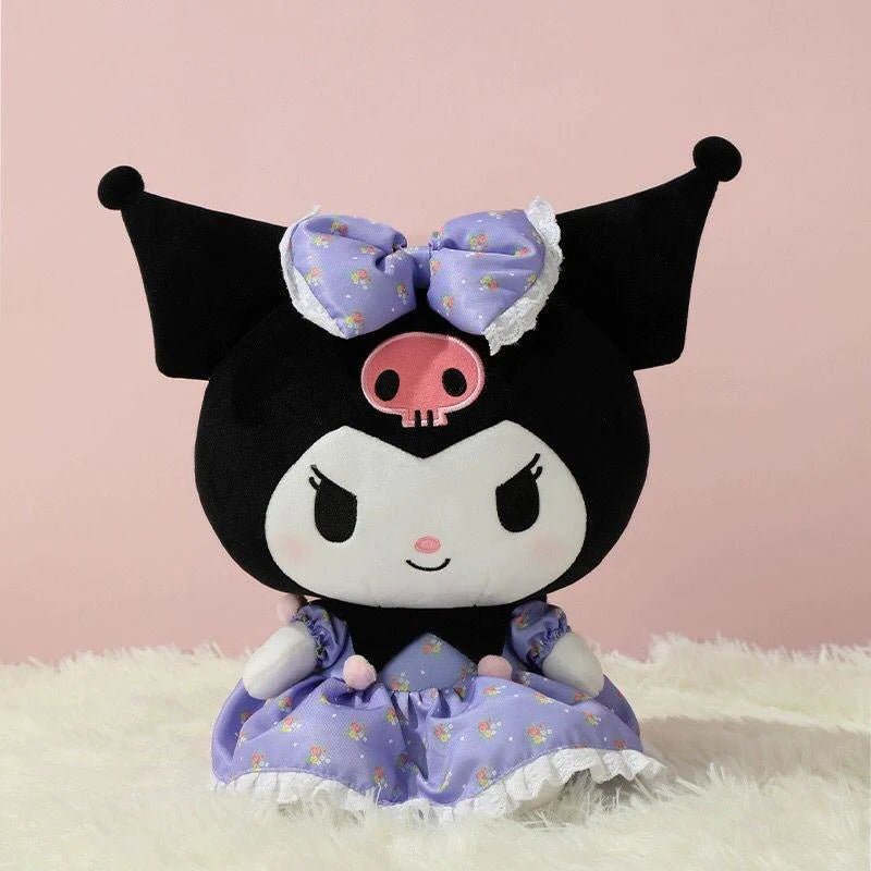 Sanrio Characters Purple Lolita Dress Kuromi Plushie - OVERRATED