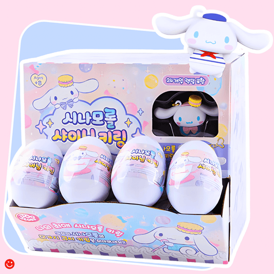 Sanrio Cinnamoroll Egg Surprise Keyring Capsule - OVERRATED