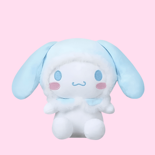 Sanrio Fluffy Snow Bunny Cinnamoroll Plushie - OVERRATED