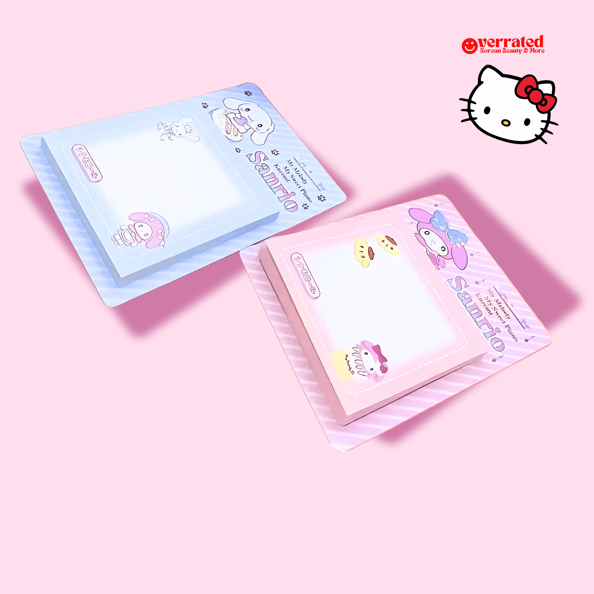 Sanrio Hello Kitty & Friends Kawaii Sticky Notes - OVERRATED