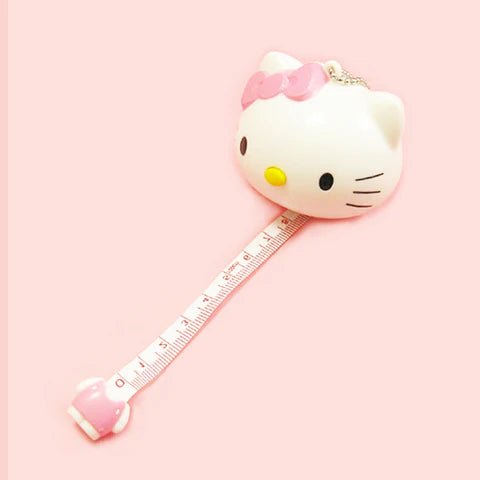 Sanrio Hello Kitty Kawaii Measuring Tape Keychain - OVERRATED