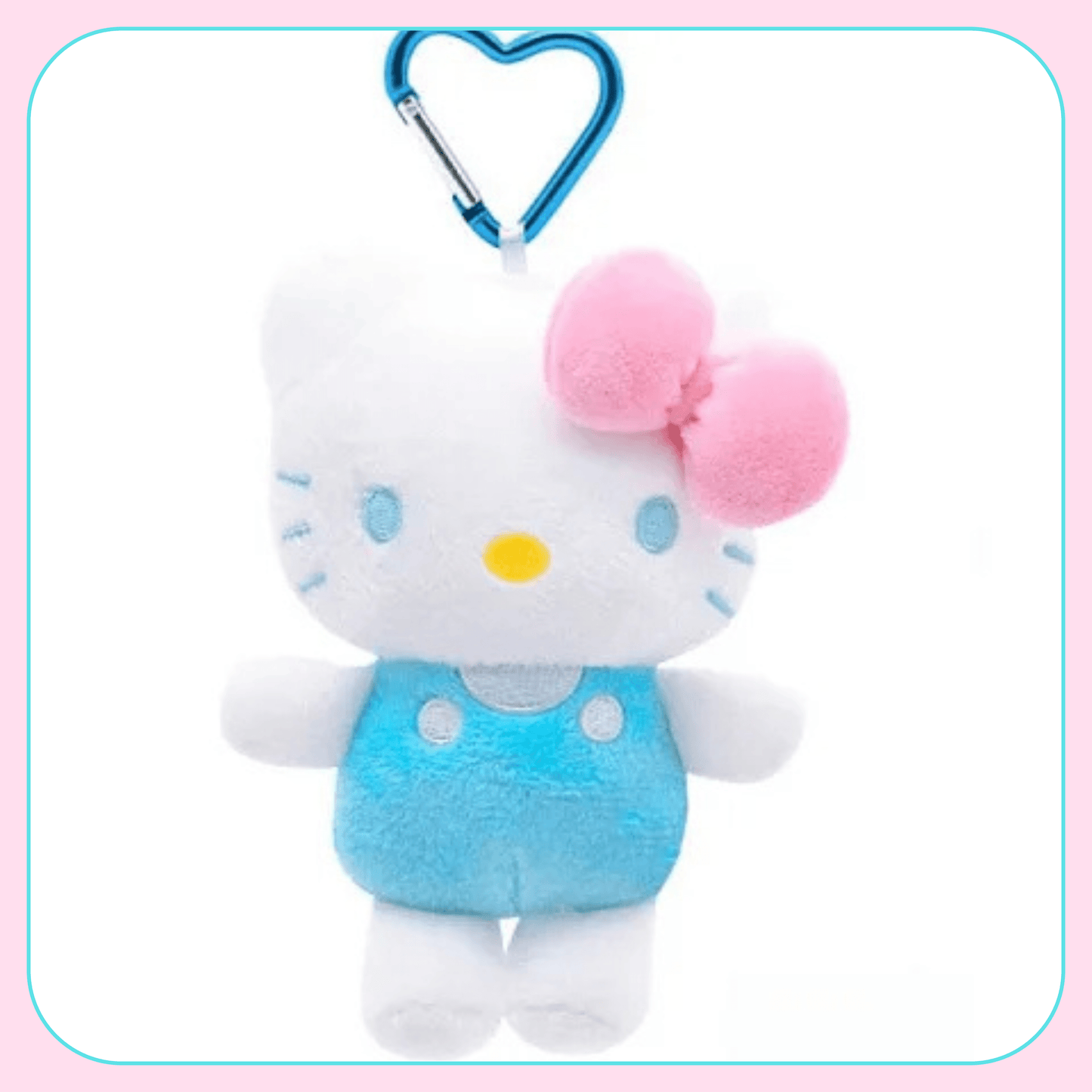 Sanrio Hello Kitty Pastel Cutie Plush Keychain - OVERRATED