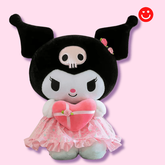 Sanrio Kawaii Kuromi Heart Love Series Plushie - OVERRATED
