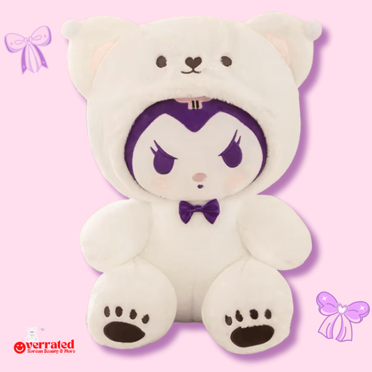 Sanrio Kuromibear Kuromi Purple Bow Plushie - OVERRATED