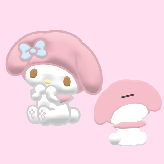 Sanrio My Melody Plush Coin Bank - OVERRATED