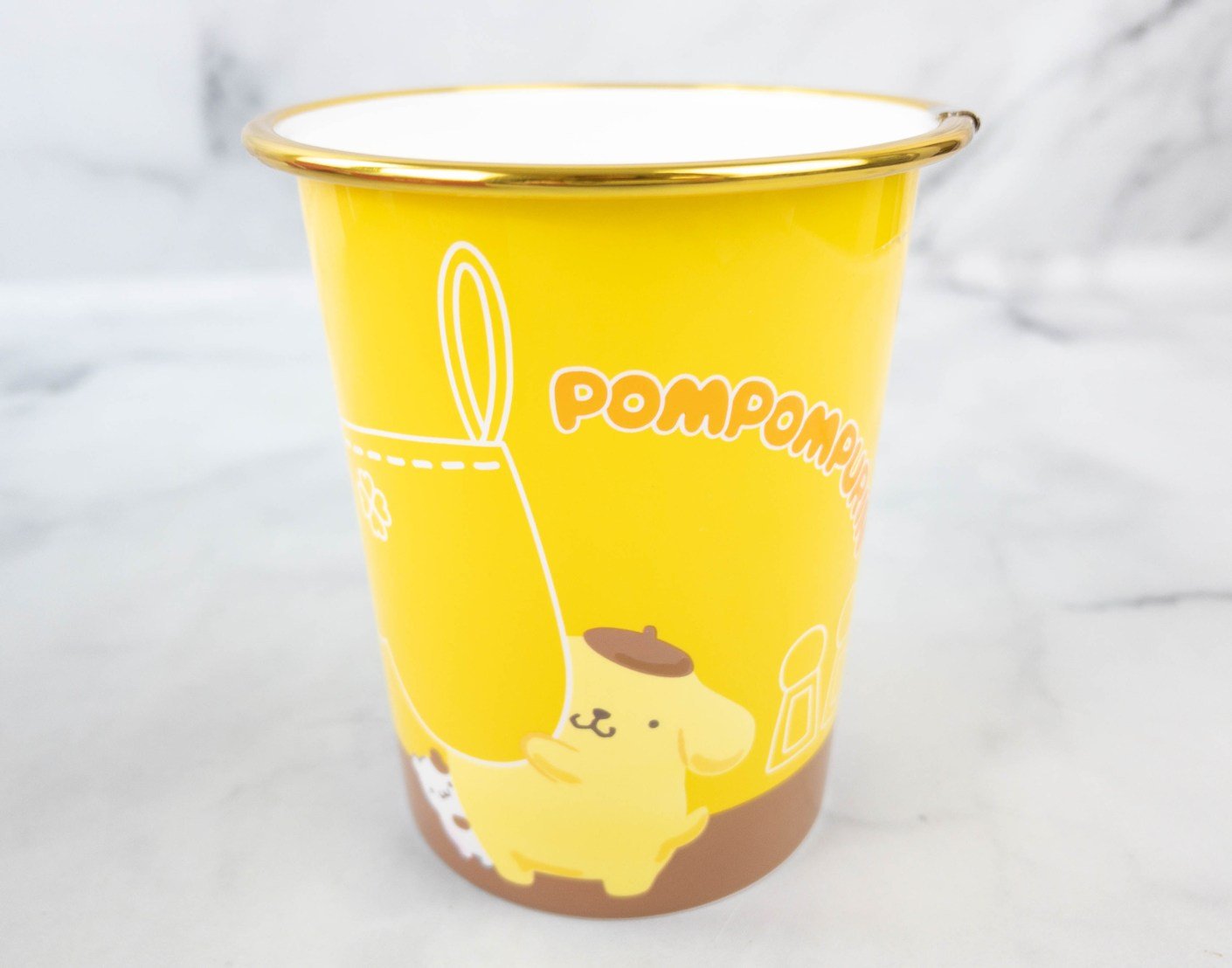 Sanrio Pompompurin Desk Organizer / Dust Bin - OVERRATED