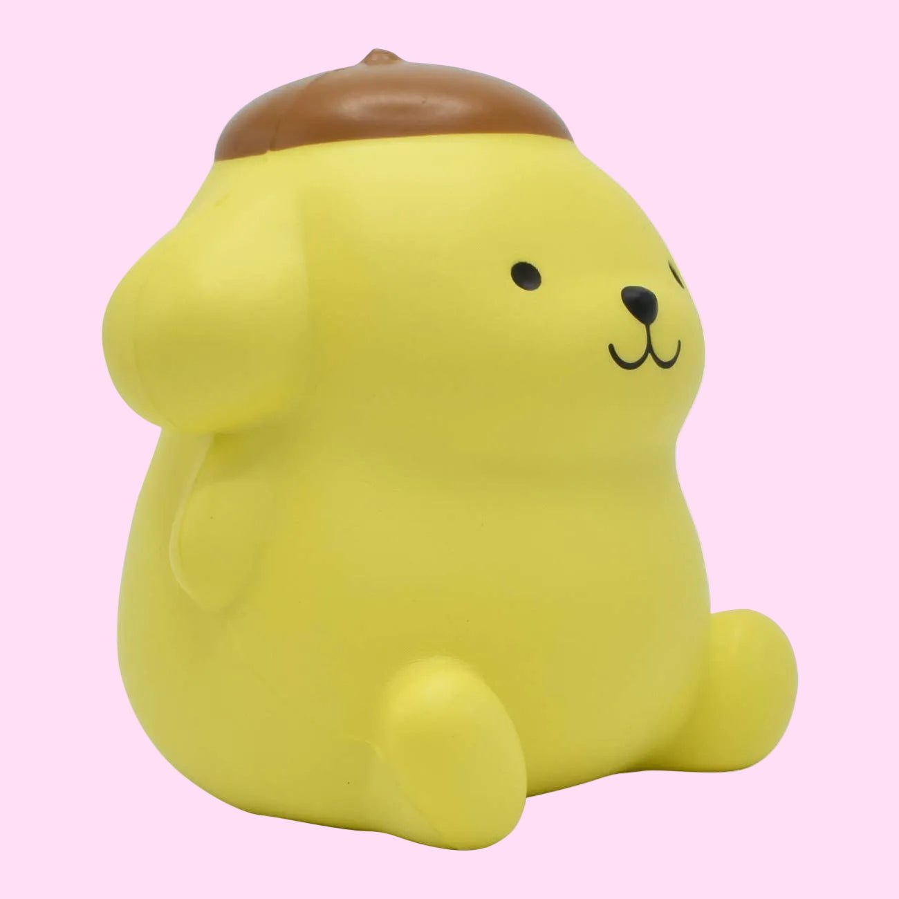Pompompurin squishy toy golden beret character squishy collectible for desk or bag - Overrated Korean Beauty & More