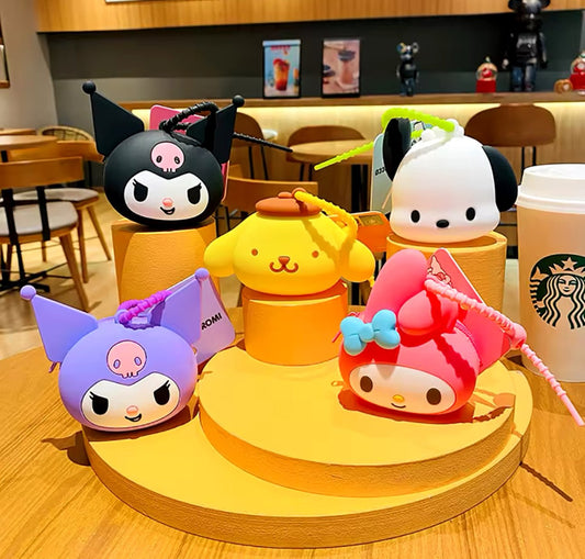 Sanrio Silicone Character Coin Pouch - OVERRATED