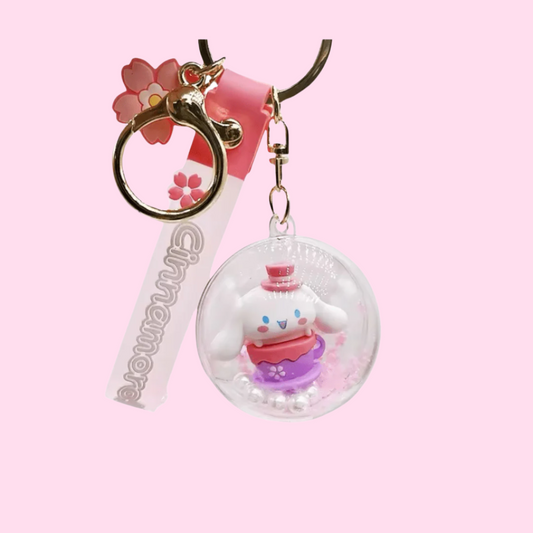 Sanrio Sweet Cinnamoroll Bubble Keychain - OVERRATED