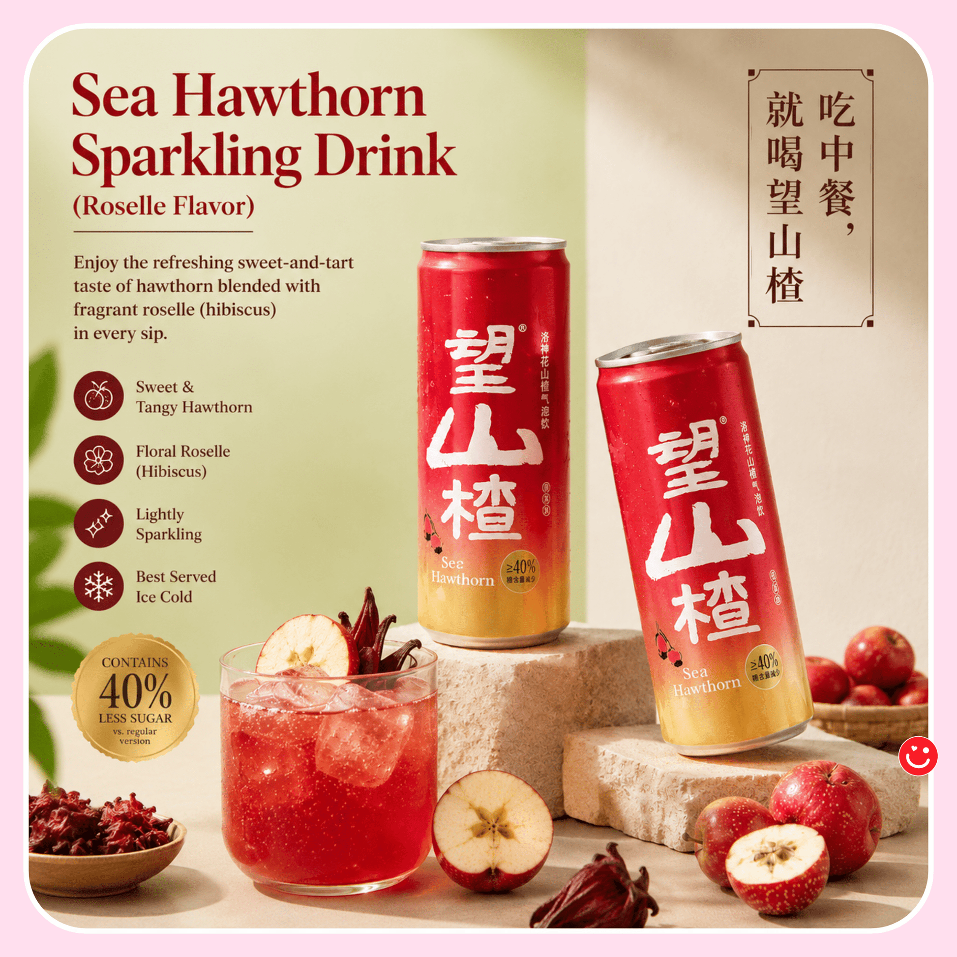 Sea Hawthorn Sparkling Drink - OVERRATED