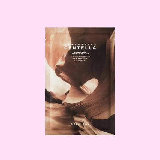 Cica sheet mask Skin1004 Probio-Cica nourishing centella ceramide face mask - Overrated Korean Beauty & More