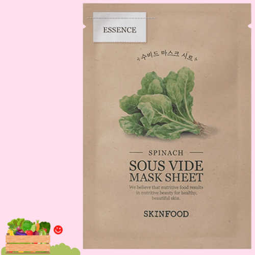 SKINFOOD Sous Vide Spinach Mask Sheet - OVERRATED