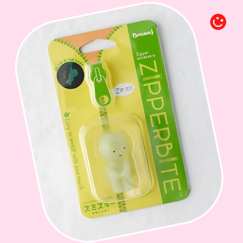 Smiski Glow - In - The - Dark ZipperBite Figure - OVERRATED