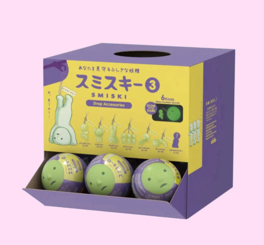 Smiski blind box strap accessories gashapon series 3 mystery collectible - Overrated Korean Beauty & More