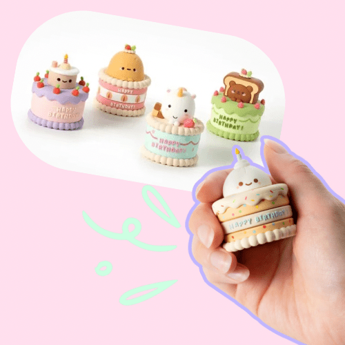 SMOKO Friends Birthday Cake Blind Box Figure - OVERRATED