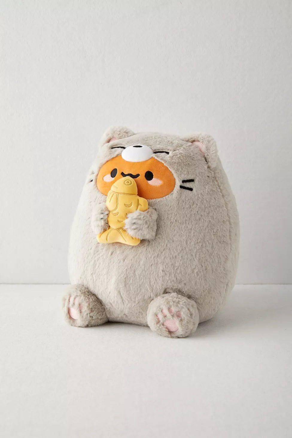 Smoko Gray Cat Tayto Plushie - OVERRATED