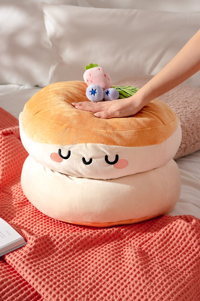 Smoko Souffle Pancake Mochi Plushie - OVERRATED