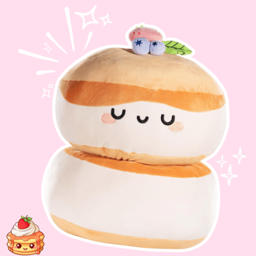 Smoko Souffle Pancake Mochi Plushie - OVERRATED