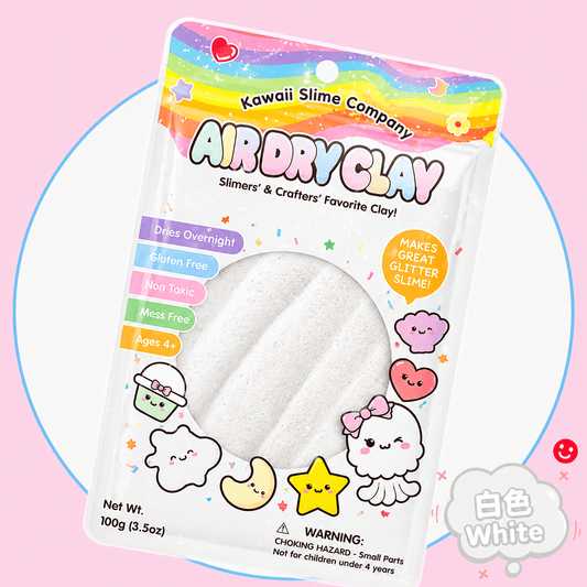 Snow Cloud Air Dry Clay - OVERRATED