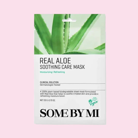 Somebymi Care Mask Aloe Soothing – Raminating Soothing Face Mask - OVERRATED