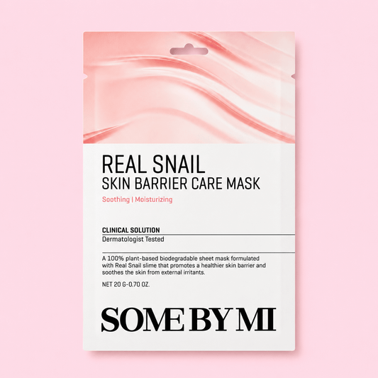 Somebymi Real Snail Skin Barrier Care Mask - OVERRATED