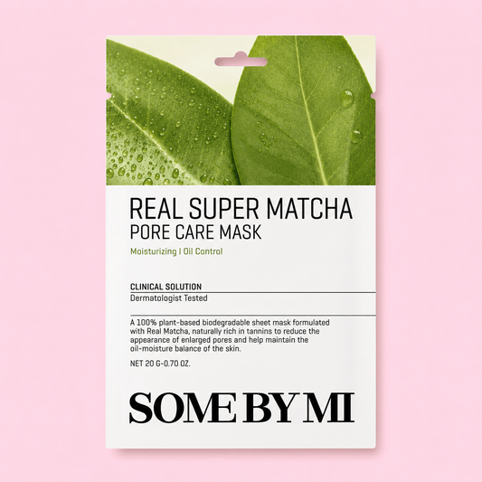 Somebymi Real Super Matcha Pore Care Mask - OVERRATED