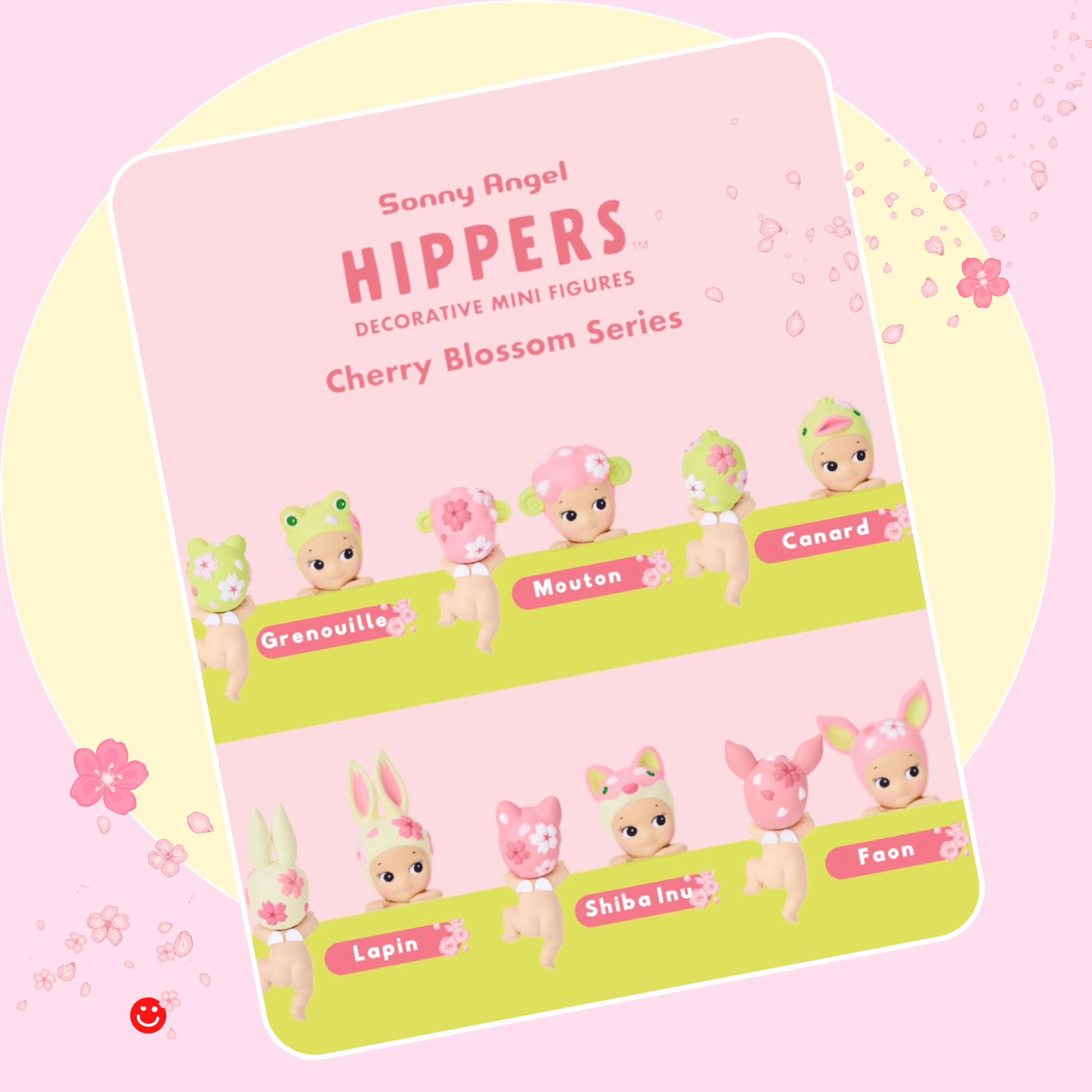 ソニーエンジェルHIPPERS Cherry Blossom アソート BOX Sonny Angel HIPPERS – Cherry Blossom Series Blind Box – POP