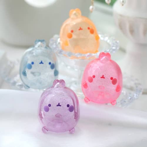 Sparkle Molang Random Figure – Cute Glitter Edition - OVERRATED