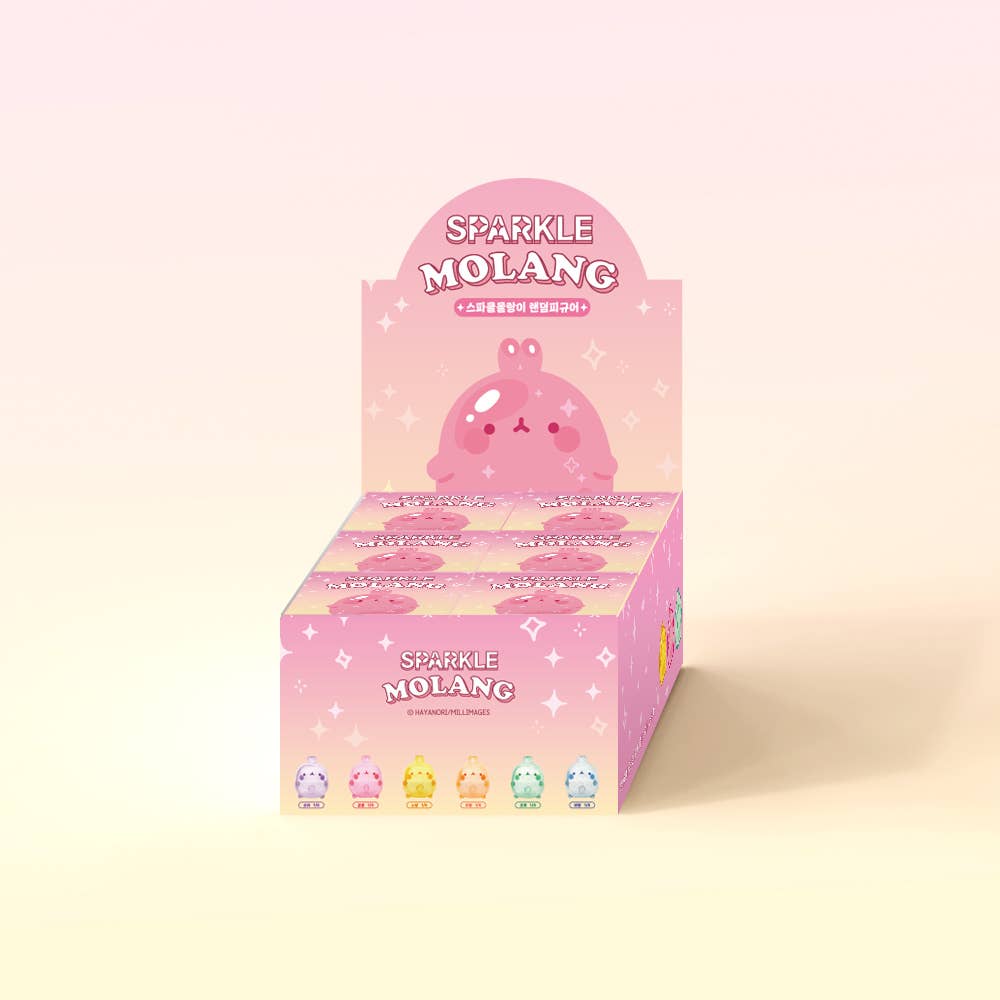 Sparkle Molang Random Figure – Cute Glitter Edition - OVERRATED