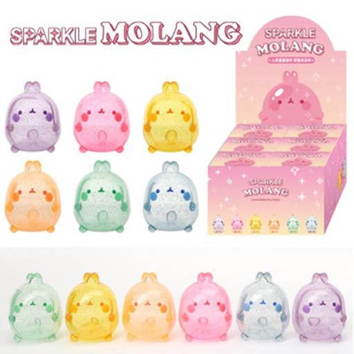 Sparkle Molang Random Figure – Cute Glitter Edition - OVERRATED