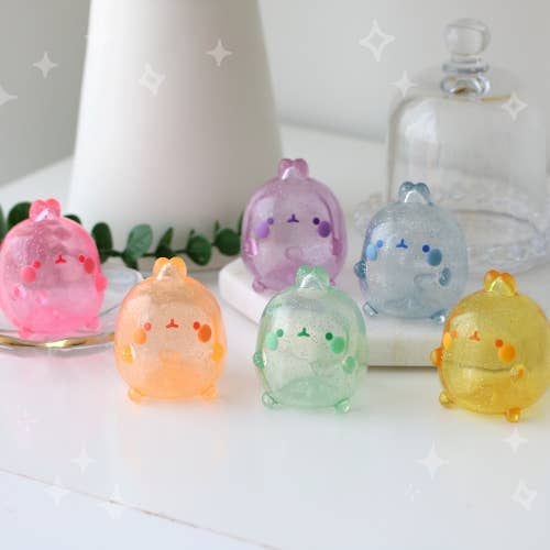 Sparkle Molang Random Figure – Cute Glitter Edition - OVERRATED