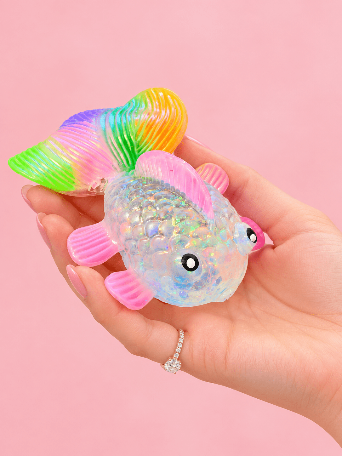Squeezy Goldfish Squishy – Color Options - OVERRATED