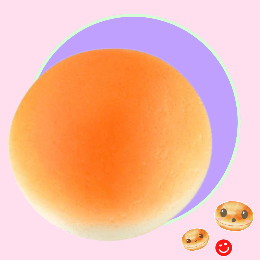 Squishy Bao Buddy Mango Bun Sensory Toy - OVERRATED