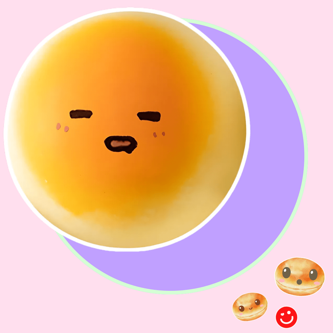 Squishy Bao Buddy Sleepy Citrus Sensory Toy - OVERRATED