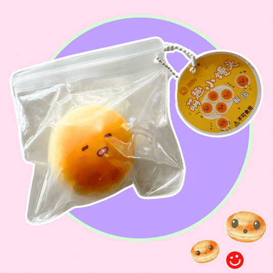 Squishy Bao Buddy Sleepy Citrus Sensory Toy - OVERRATED