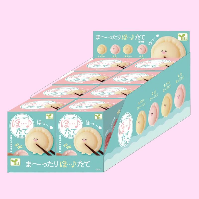 Squishy blind box YELL scallop figures complete set of four designs - Overrated Korean Beauty & More