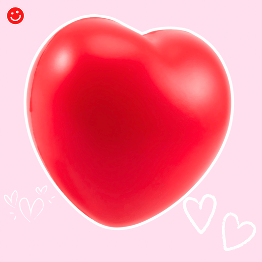 Squishy Love Heart Sensory Toy - OVERRATED