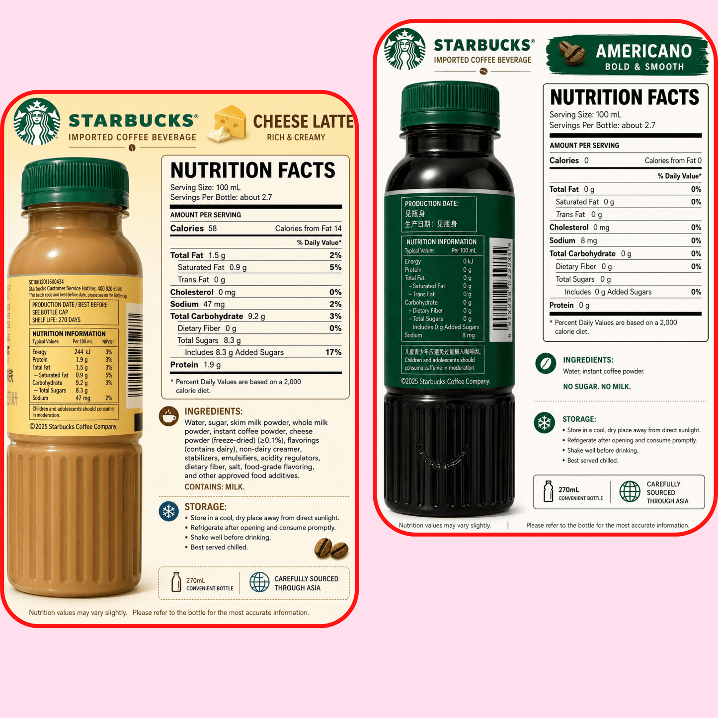 Starbucks Imported Coffee Beverage - OVERRATED