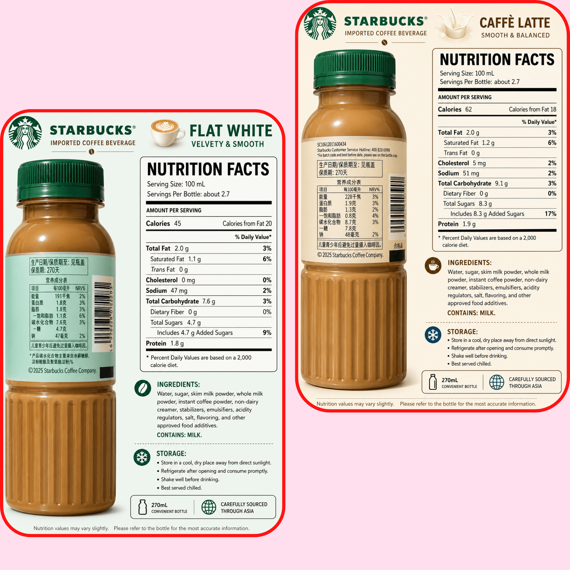 Starbucks Imported Coffee Beverage - OVERRATED