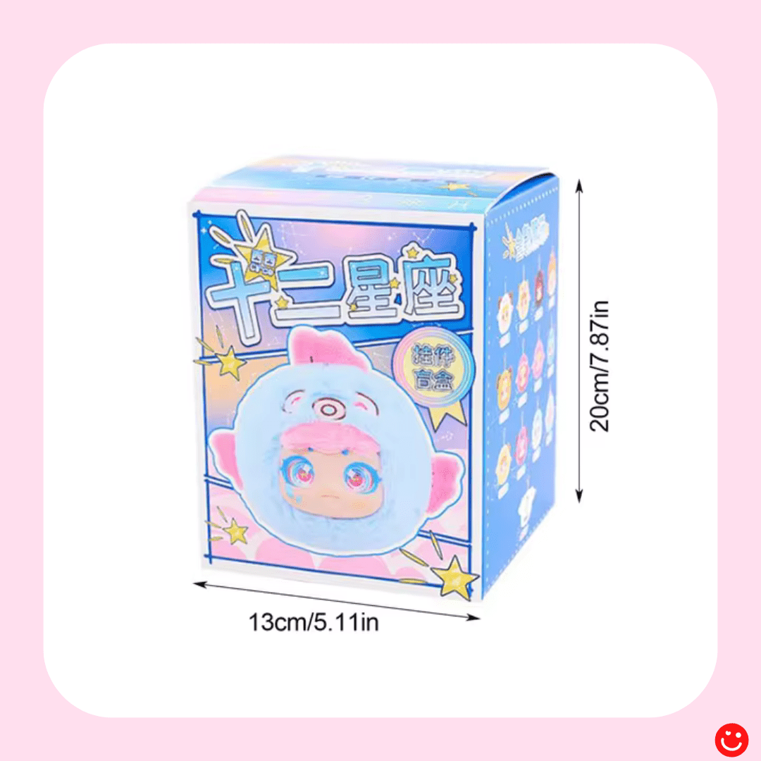 十二星座 Starry Zodiac Cuties Zipper Bag Mystery Blind Box - OVERRATED