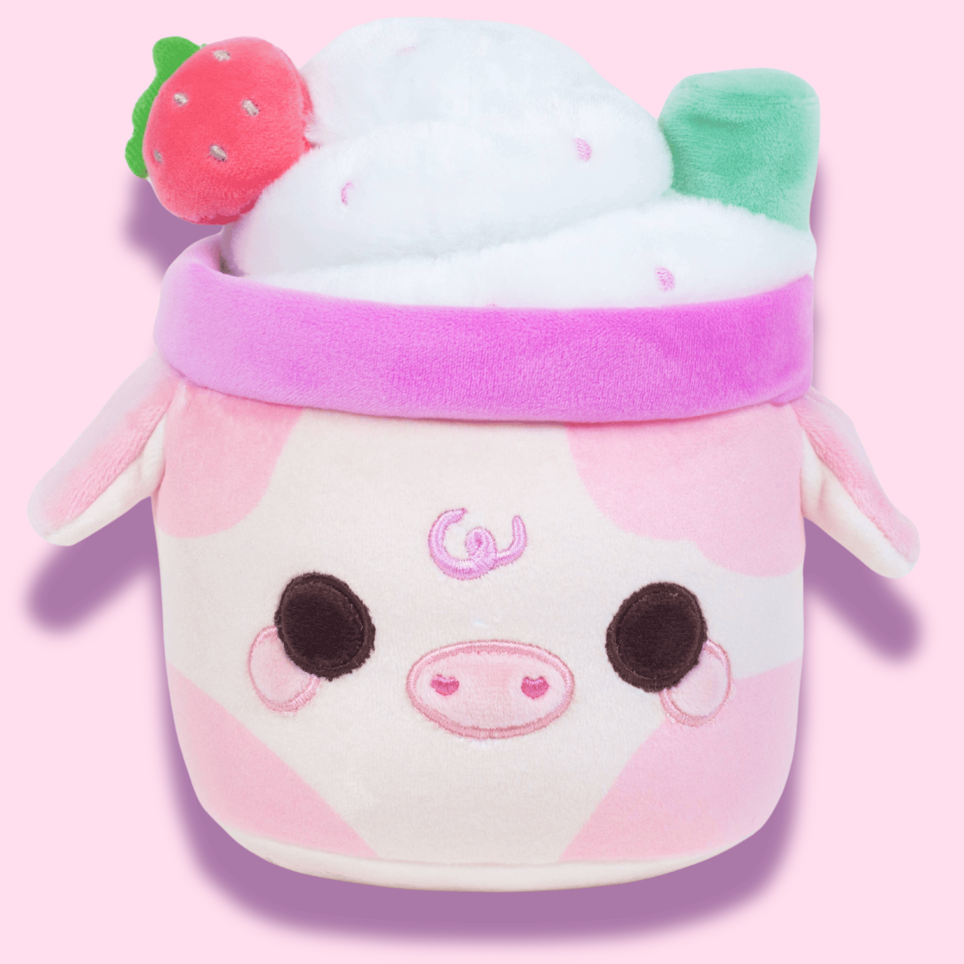 Strawberry Scented Lil Strawberry Mooshake Plush - OVERRATED