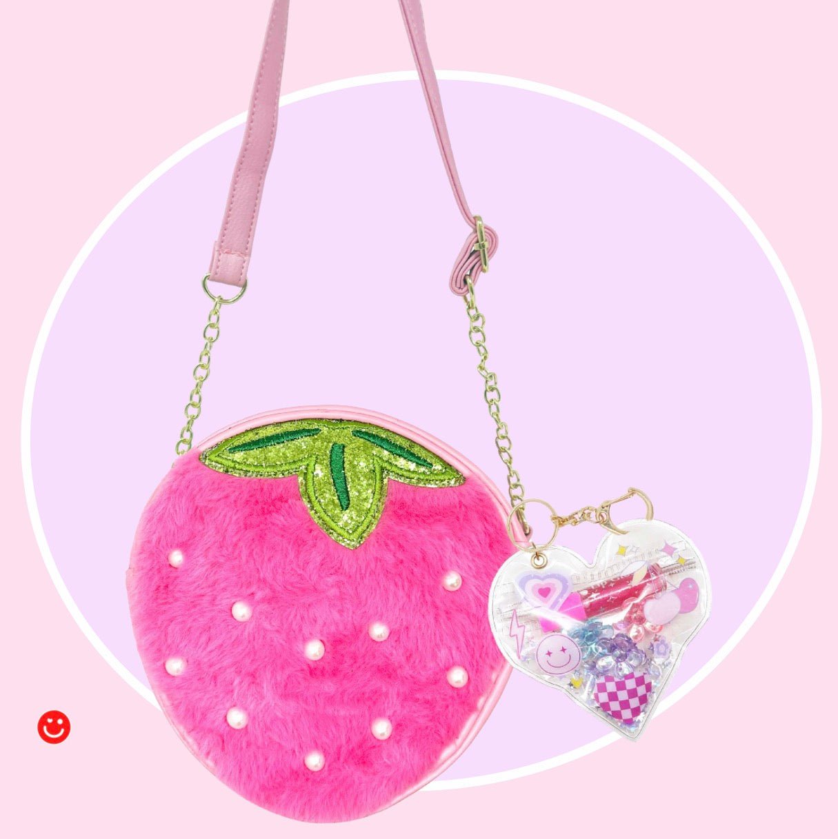 Strawberry Sweetheart Crossbody - OVERRATED