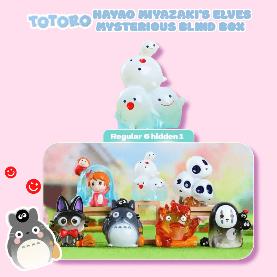 Studio Ghibli X Hayao Miyazaki's Light Up Elves Totoro Mysterious Blind Box - OVERRATED
