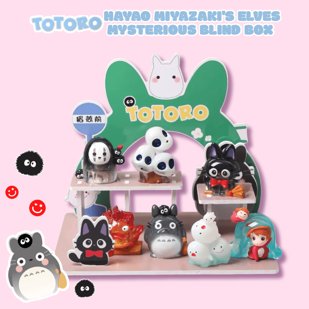 Studio Ghibli X Hayao Miyazaki's Light Up Elves Totoro Mysterious Blind Box - OVERRATED
