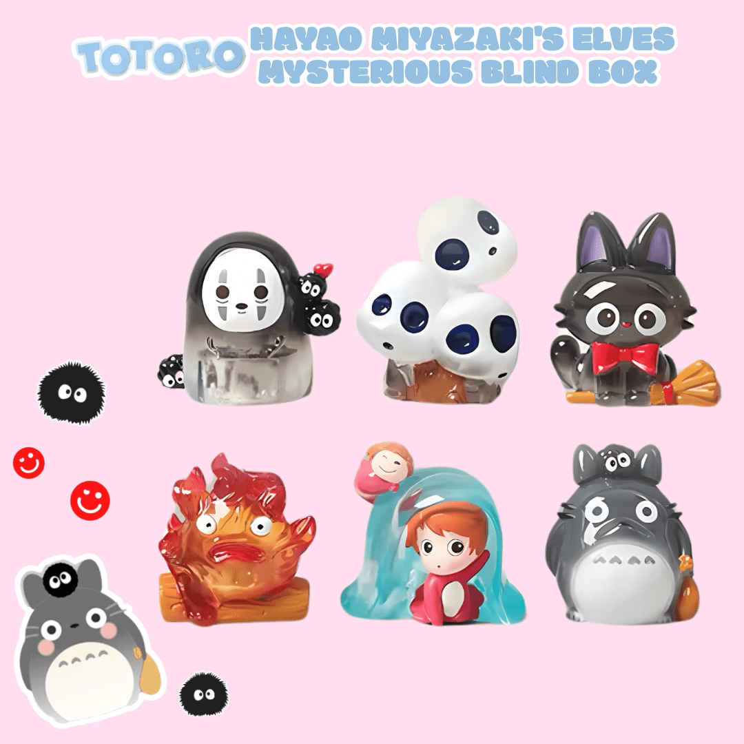 Studio Ghibli X Hayao Miyazaki's Light Up Elves Totoro Mysterious Blind Box - OVERRATED